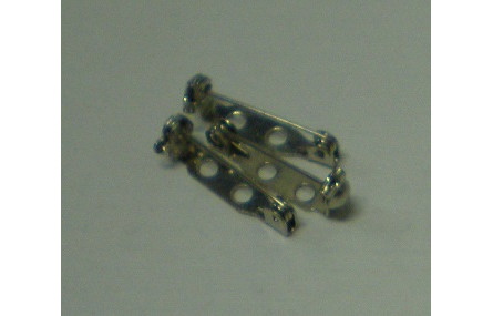 Broche 19mm níquel