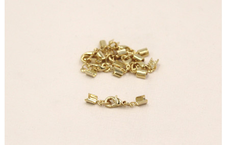 TERMINAL CON  MOSQ MEDIO ORO