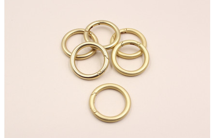 Cierre anilla 43mm Oro Mate