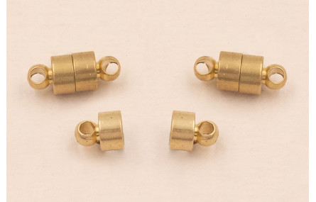 Cierre Imantado Tubular 6*4mm Latón