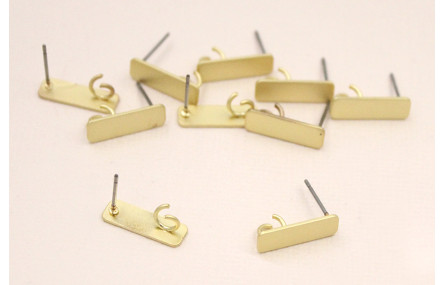 Listón de 15*4mm Dorado Mate