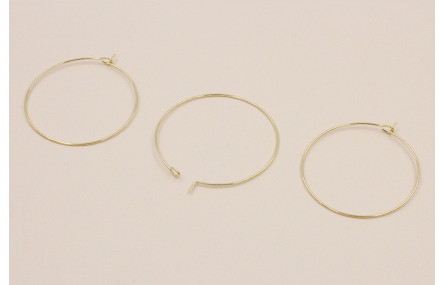 Stainless Steel: Aro Acero de 40mm Oro