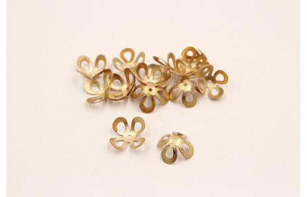 Casquilla 4 Pétalos ORO