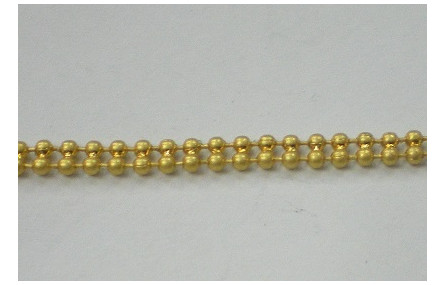 Cadena Doble bolas 1,5mm O.Mate