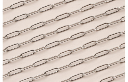 Stain Steel: Cadena acero eslabón  12*4mm 