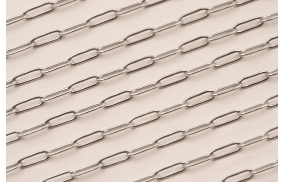 Stain Steel: Cadena acero eslabón  12*4mm 