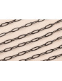 Cadena Eslabón 13*5mm Esmalte Negro