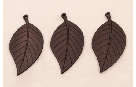 Hoja cuero 60*30 Marrón