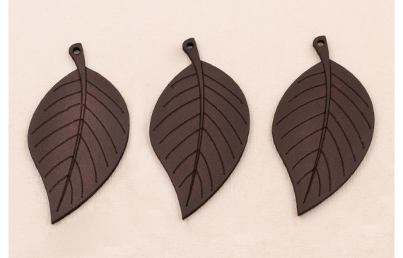 Hoja cuero 60*30 Marrón