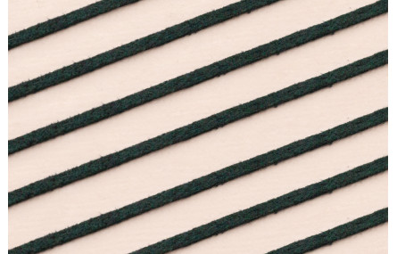 Tira cuero 1 metro-  2mm*0,7 grosor verde Botella