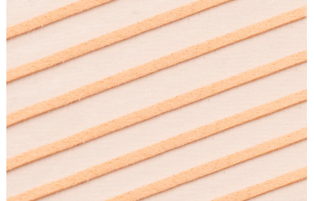 Tira cuero 1 metro-  2mm*0,7 grosor Rosa Palo