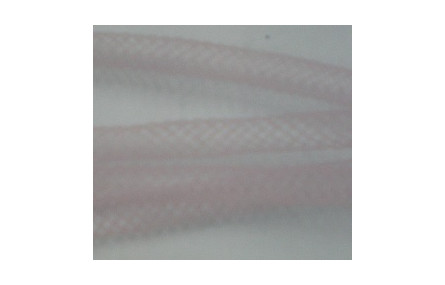 Malla tubular hueca 4mm Rosa