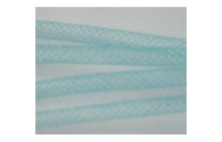 Malla tubular hueca 4mm Azul