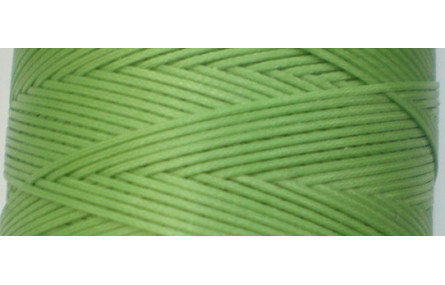 Hilo algodón encerado plano Verde hierba