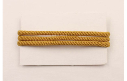 Cordón retorcido 4mm Color Mostaza