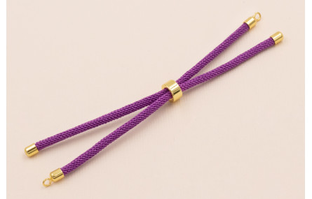 Cordón de 3mm Preparado para Pulsera Cardenal