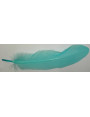 Pluma 18cms  Azul claro