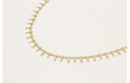 Cadena acero inoxidable 1mm con cerillas. Lasgo 40