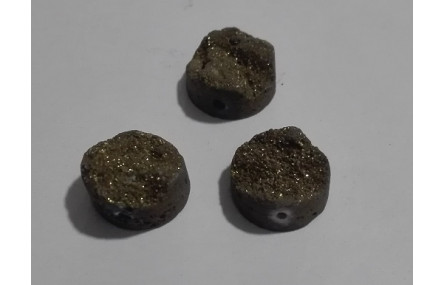 drusa plana 10mm Verde