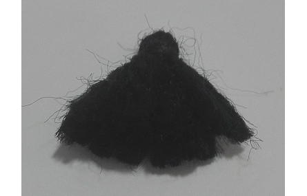 Pompon Lana 15mm Negro