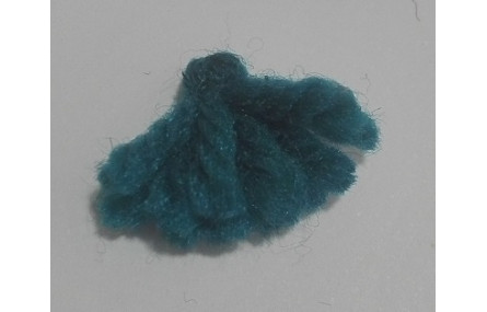 Pompon Lana 15mm Azul Petroleo