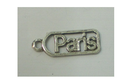 Colgante Paris 19*8mm P.Vieja