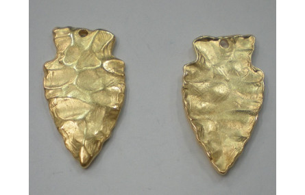 Cuña martilleada 42*22mm O.Mate