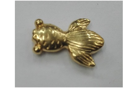 Pez pequeño Dorado 14*5mm