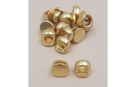 Tapón pasante: 7mm diam disco y 6mm bola O. Mate