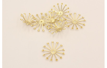 Casquilla Sol Canujones Oro Mate 31mm diámetro