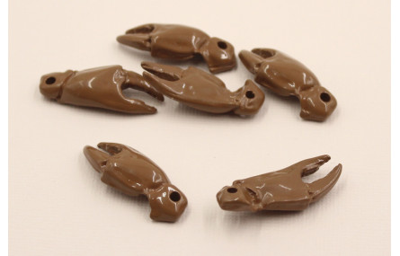 Pata Cangrejo 37*14mm Arcilla