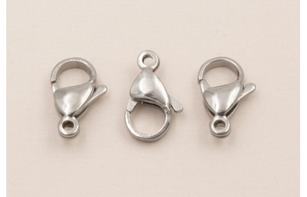 Stainless Steel: Mosquetón Acero 15mm 