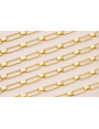 Cadena Eslabón rectangular 27*11mm Dorado Mate