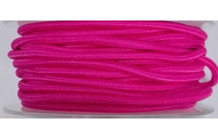 Cordón Goma Alta Calidad 3mm Fuxia