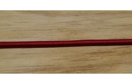 Cordón Goma Alta Calidad 3mm Granate