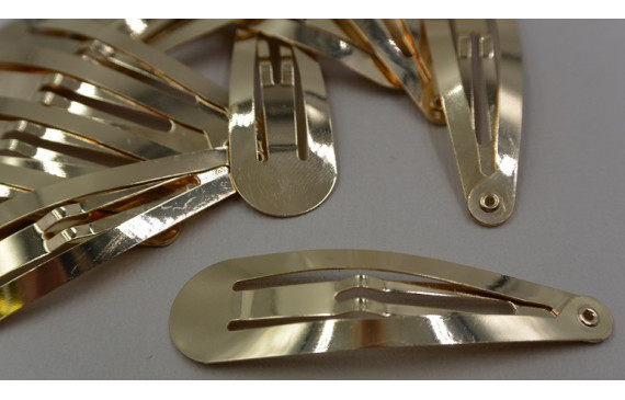 Horquilla Clip  57*16mm Dorada