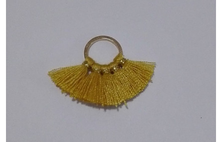 Aro 10mm Multipompón Amarillo