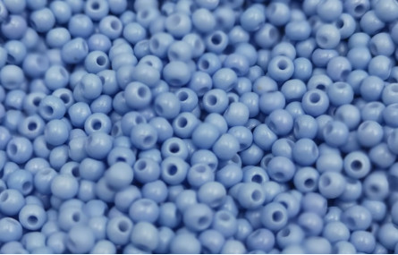 10 gramos de Abalorio cristal Azul cielo