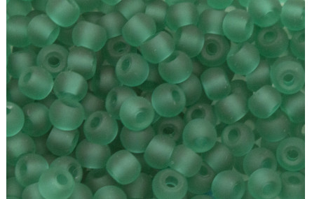 10 gramos Abalorio Verde Graseado 4mm