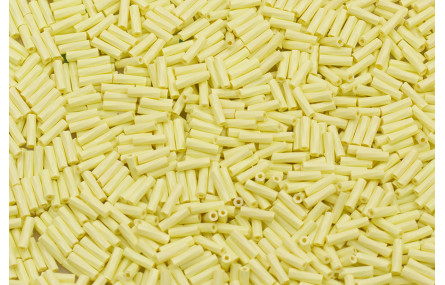 10 gramos de canutillo cristal 5mm Amarillo Pálido