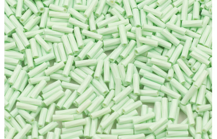 10 gramos de canutillo cristal 5mm Verde  Turquesa