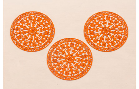 Disco Rejilla de 43mm Naranja