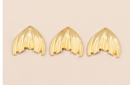 Pieza Capullo 20*22mm Latón