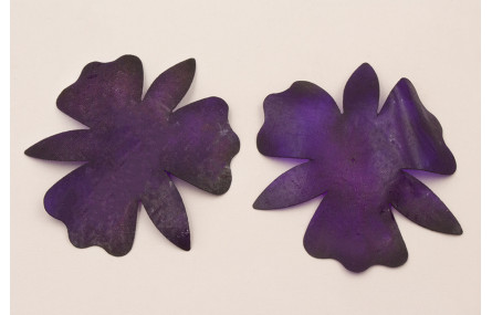 Flores Grande Morada 80mm diámetro